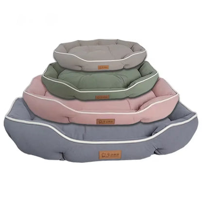 CozyPaws Organic Cotton Dog Bed- M-XXL